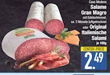 Salame Gran Magro oder Original Italienische Salami von Casa Modena im aktuellen EDEKA Prospekt für 2,49 €