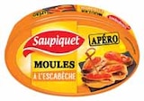 Moules à l'escabèche - Saupiquet en promo chez Intermarché Aulnay-sous-Bois à 4,78 €