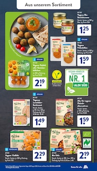 Falafel Angebot im aktuellen ALDI SÜD Prospekt auf Seite 38