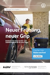 Volkswagen Prospekt für Isenbüttel: "Neuer Frühling, neuer Grip", 1 Seite, 01.03.2025 - 31.05.2025