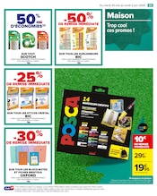Promos Bloc-Note dans le catalogue "LE MOIS À VOS MARQUES, PRÊTS, PARTEZ !" de Carrefour à la page 67