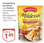 Aktuelles Sauerkraut oder Rotkohl Angebot bei GLOBUS in Braunschweig ab 1,49 €