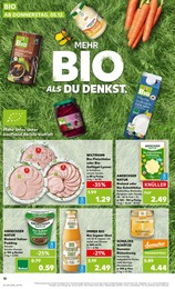 Bio Fleisch im Kaufland Prospekt KNÜLLER auf S. 39