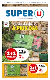 Catalogue Super U "Jardin d'automne à prix bas" à Brioux-sur-Boutonne et alentours, 14 pages, 24/09/2024 - 06/10/2024