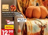 Wohndecke mit Fotodruck Angebote bei Netto Marken-Discount Brandenburg für 12,99 €