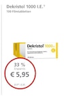 Dekristol 1000 I.E. 1 Angebote bei LINDA Görlitz für 5,95 €