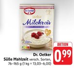 EDEKA - Süße Mahlzeit Milchreis Angebot im Prospekt Süße Mahlzeit Milchreis bei EDEKA im Prospekt "" für 0,99 €