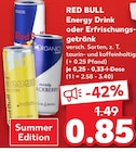 Energy Drink im Angebot bei Kaufland in Dresden Energy Drink Angebote von Red Bull bei Kaufland Dresden für 0,85 €
