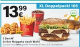 XL Doppelpack! 105 Angebote von McDonald's bei McDonalds Rottenburg für 13,99 €