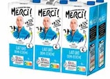 Lait UHT Demi-Écrémé - MERCI en promo chez Intermarché Perpignan à 6,72 €