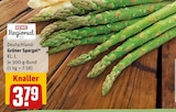 Grüner Spargel im Angebot bei REWE in Mainz Grüner Spargel Angebote von REWE Regional bei REWE Mainz für 3,79 €