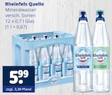 Getränkewelt Recklinghausen - Mineralwasser Angebot im Prospekt Mineralwasser bei Getränkewelt im Recklinghausen Prospekt für 5,99 €