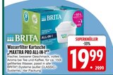 Wasserfilter Kartusche MAXTRA PRO ALL-IN-1 Angebote von BRITA bei EDEKA Ravensburg für 19,99 €