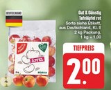 Tafeläpfel rot Angebote von Gut & Günstig bei nah und gut Hoyerswerda für 2,00 €