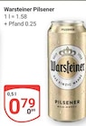 Pilsener Angebote von Warsteiner bei GLOBUS Castrop-Rauxel für 0,79 €