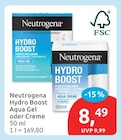 Hydro Boost Aqua Gel von Neutrogena im aktuellen budni Prospekt