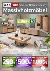 Aktueller XXXLutz Möbelhäuser Möbel & Einrichtung Prospekt in Bücken und Umgebung, "Von der Natur inspiriert: Massivholzmöbel" mit 10 Seiten, 01.05.2026 - 17.05.2026