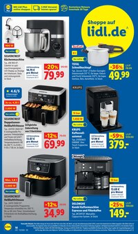 Kaffeevollautomat im Lidl Prospekt "LIDL LOHNT SICH" mit 68 Seiten (Mönchengladbach)