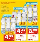Aktuelle Mineralwasser Angebote bei Netto Marken-Discount in Dortmund Aktuelles Mineralwasser Angebot bei Netto Marken-Discount in Dortmund ab 3,99 €