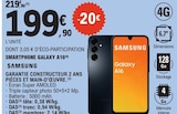 Smartphone Galaxy A16 - SAMSUNG en promo chez E.Leclerc Nancy à 199,90 €