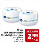 Soft Erfrischende Feuchtigkeitscreme Angebote von Nivea bei Marktkauf Plauen für 2,99 €