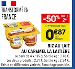 Promo Riz au Lait au Caramel à 0,87 € dans le catalogue Supeco à Embrun