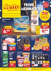 Aktueller Netto Marken-Discount Prospekt mit Bier, "Aktuelle Angebote", Seite 1