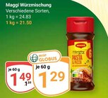 Würzmischung im Angebot bei GLOBUS in Siegen Würzmischung Angebote von Maggi bei GLOBUS Siegen für 1,29 €