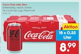 Aktuelle Cola Angebote bei Netto Marken-Discount in Schonungen Aktuelles Zero Angebot bei Netto Marken-Discount in Schonungen ab 8,99 €