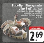 Black-Tiger-Riesengarnelen Easy Peel Angebote bei E center Ahlen für 2,69 €