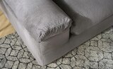 smart Big Sofa in modernem Cord Lianea im aktuellen Höffner Prospekt