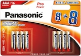 Batterien Angebote von Panasonic bei Woolworth Hilden für 8,00 €