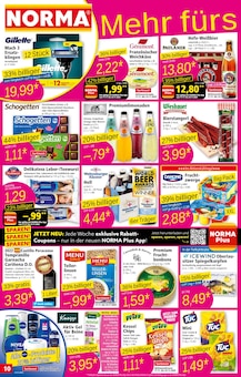 Bier im aktuellen Norma Prospekt (Straubing) Bier im Norma Prospekt "Mehr fürs Geld" mit 20 Seiten (Straubing)