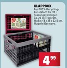 Klappbox im Angebot bei E center in Ludwigshafen Klappbox Angebote bei E center Ludwigshafen für 4,99 €