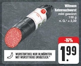 Katenrauchwurst bei nah und gut im Hochkirch Prospekt für 1,99 €