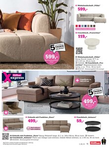 Couch im aktuellen Höffner Prospekt (Münster) Couch im Höffner Prospekt "IMMER BESSER!" mit 28 Seiten (Münster)