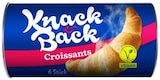 Fertigteig Croissants oder Fertigteig Sonntags-Brötchen von Knack & Back für 1,69 € bei REWE im Angebot Fertigteig Croissants oder Fertigteig Sonntags-Brötchen von Knack & Back im aktuellen REWE Prospekt