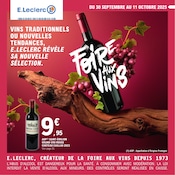 Prospectus E.Leclerc à Lumbres, "FOIRE AUX VINS", 40 pages de promos valables du 30/09/2025 au 11/10/2025