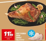 Gigot d'agneau entier en promo chez Netto Aubervilliers à 11,89 €