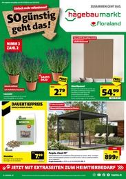 Hagebaumarkt Prospekt für Norderstedt mit 18 Seiten Hagebaumarkt Prospekt für Norderstedt: "SO günstig geht das!", 18 Seiten, 05.07.2025 - 12.07.2025