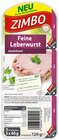 Leberwurst Angebote von Zimbo bei REWE Stralsund für 1,49 €