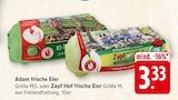 frische Eier Angebote von Adam bei E center Offenburg für 3,33 €