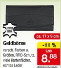Geldbörse Angebote bei Zimmermann Bremerhaven für 8,88 €