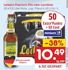 Premium Pils oder Landbier bei Netto Marken-Discount im Georgensgmünd Prospekt für 10,49 €