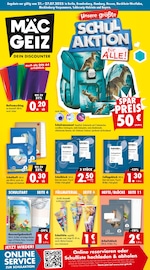 Aktueller Mäc-Geiz Discounter Prospekt in Brieske und Umgebung, "Aktuelle Angebote" mit 14 Seiten, 21.07.2025 - 27.07.2025