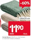 Rusta Landsberg - Decke Mysan Angebot im Prospekt Decke Mysan bei Rusta im Landsberg Prospekt für 11,90 €