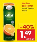 Saft oder Nektar Angebote von Albi bei Netto Marken-Discount Gifhorn für 1,49 €