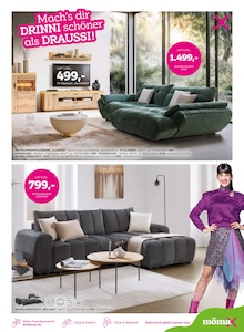 Couch Angebot im mömax Prospekt, gültig von 28.07.2025 bis 05.08.2025 Couch Angebot im aktuellen mömax Prospekt auf Seite 5