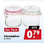 Mäc-Geiz Pasewalk - Schraubgläser Angebot im Prospekt Schraubgläser bei Mäc-Geiz im Pasewalk Prospekt für 0,79 €