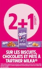 Promo 2+1OFFERT SUR LES BISCUITS, CHOCOLATS ET PÂTE À TARTINER MILKA à  dans le catalogue Intermarché à Le Cendre